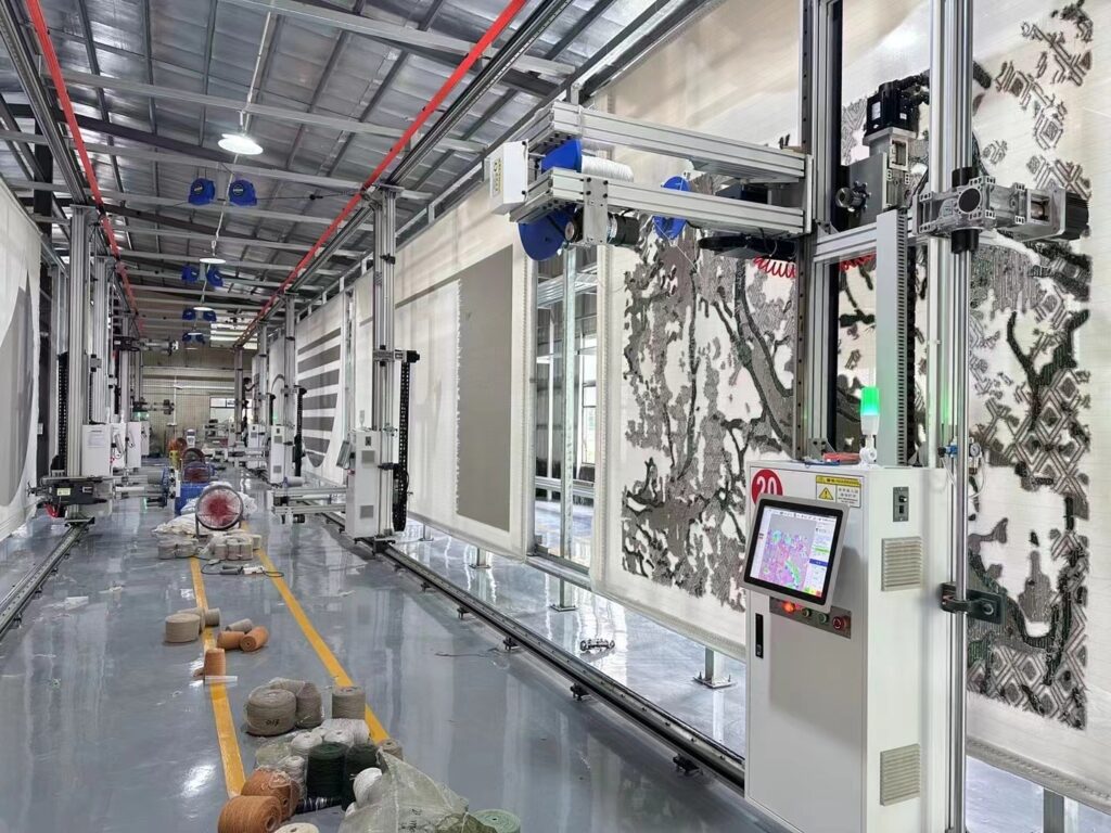 What is a Machine-Made Wool (or Wool Blend) Rug?