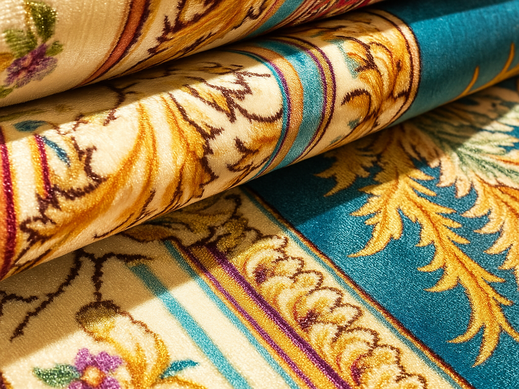 silk rug