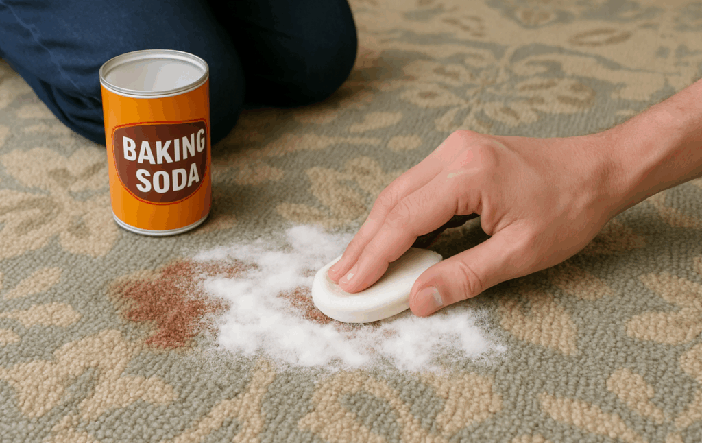 rug-cleaning-with-baking-soda